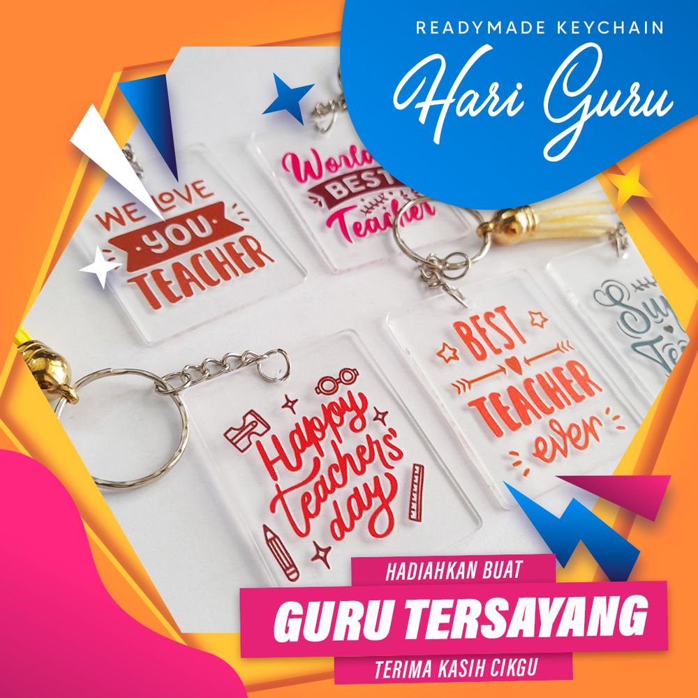 Teacher's Day Keychain 2