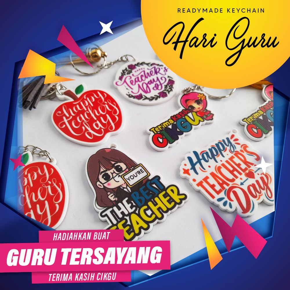 Teacher's Day Keychain 3