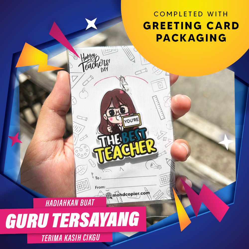 Teacher's Day Keychain 6