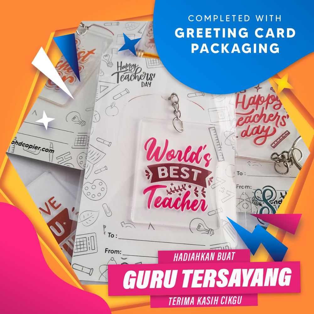 Teacher's Day Keychain 5