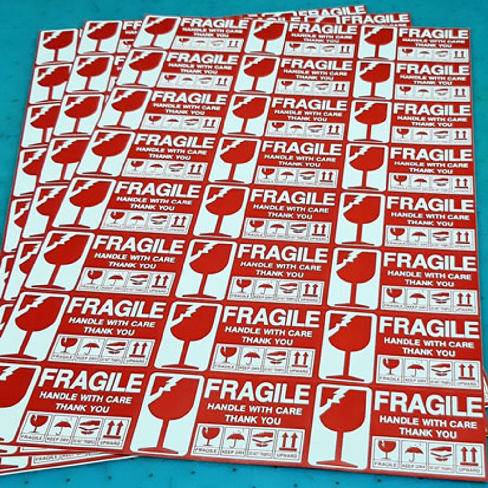 Fragile Sticker