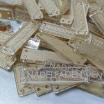 Hijab Label Acrylic Clear 3