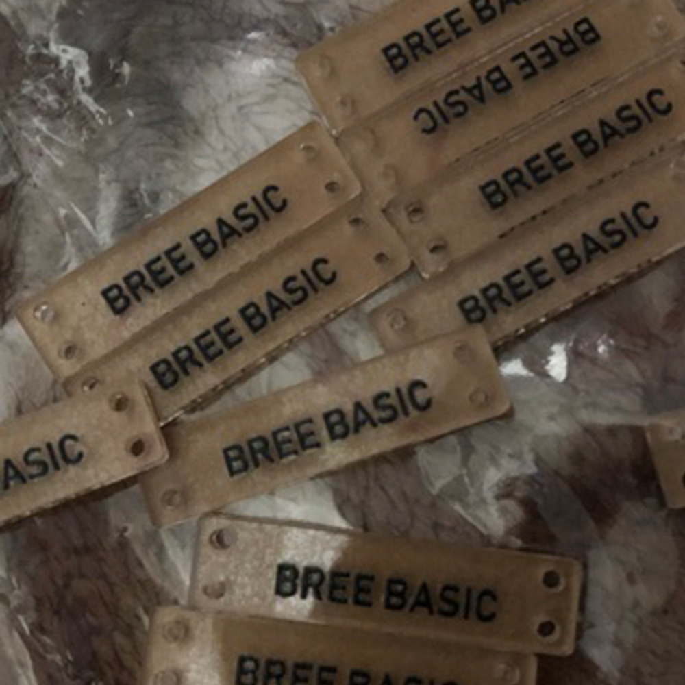 Hijab Label Acrylic Clear 4