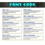 Non Waterproof Name Sticker 6