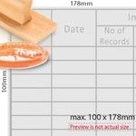 Extra Large Polymer Index Stamps 5