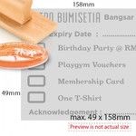 Extra Large Polymer Index Stamps 3