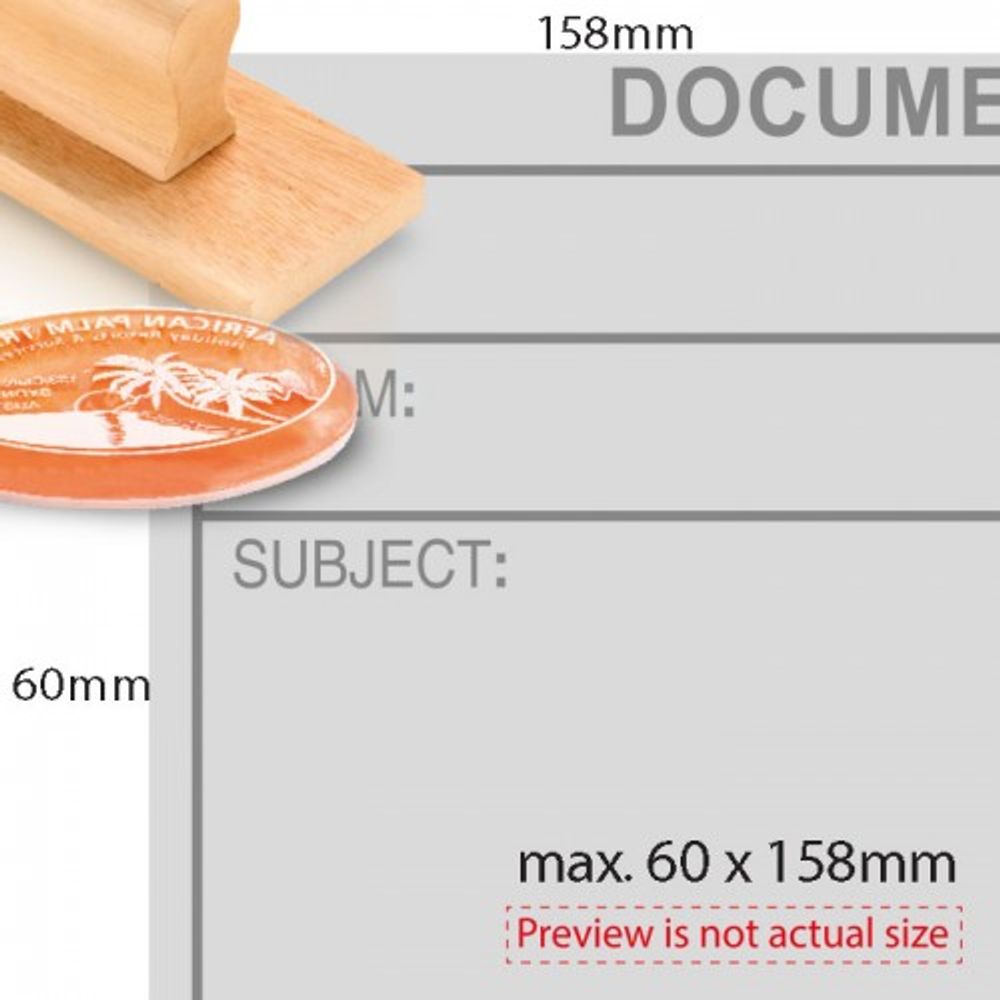 Extra Large Polymer Index Stamps 4