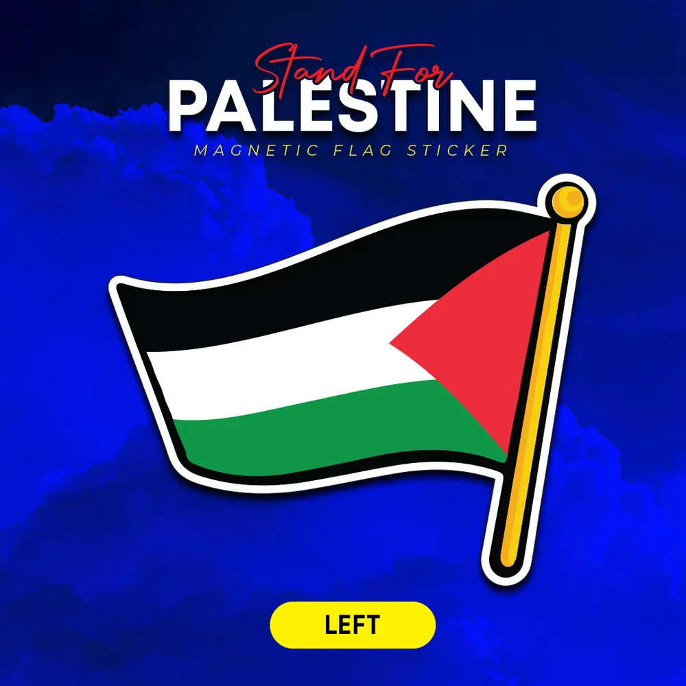 Palestine Flag Car Magnet Sticker 5