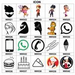 Non Waterproof Name Sticker 3