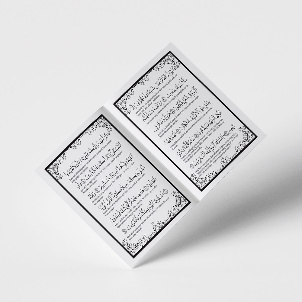 Customize Doorgift Yasin 3