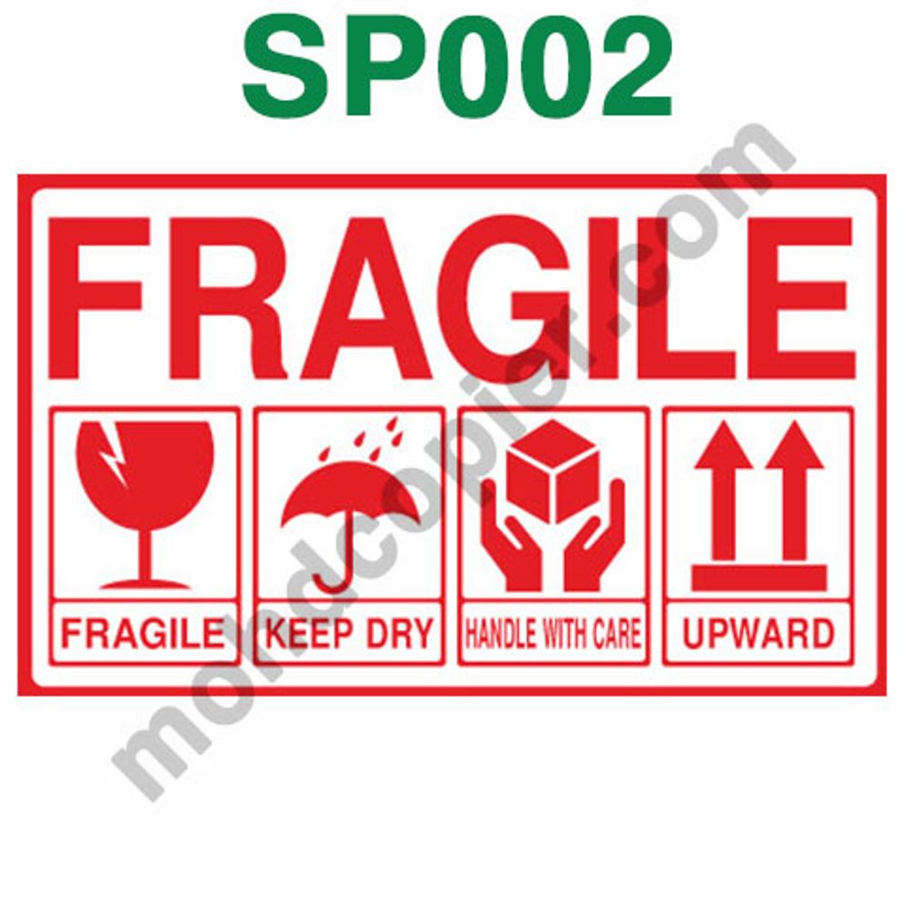 Fragile Sticker 9