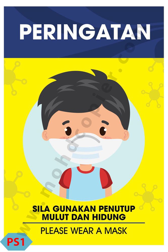 Poster Norma Baharu di Sekolah 1