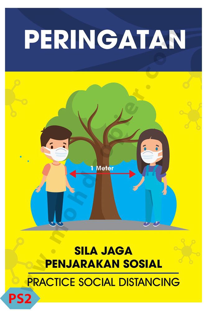 Poster Norma Baharu di Sekolah 2