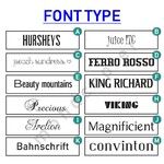 Hijab Label Acrylic Black 4