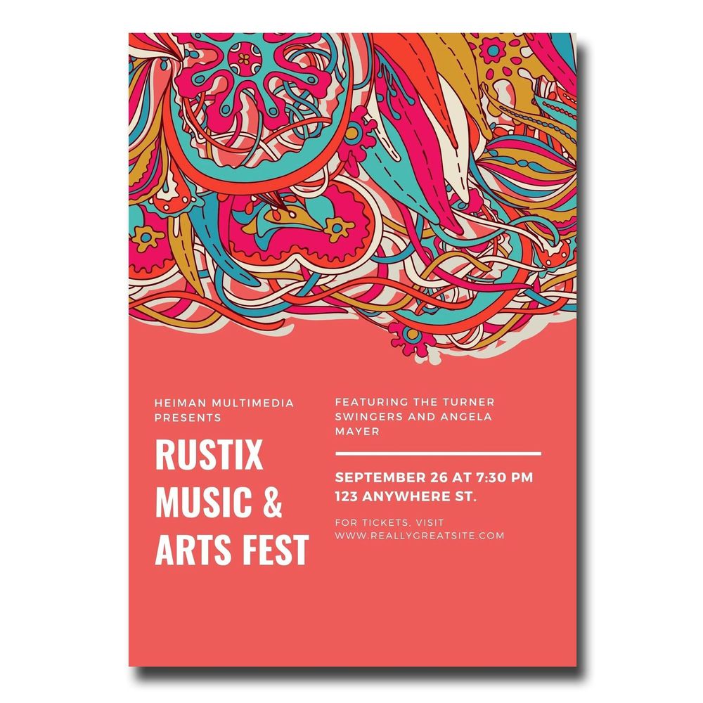 One Side Print Poster 2