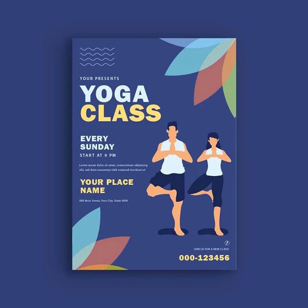 One Side Print Poster 4