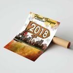 Large Synthetic Paper Poster with Templates 1