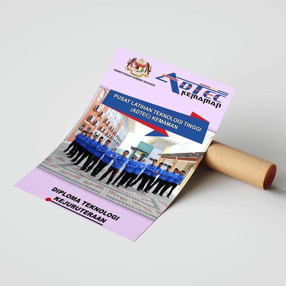 Large Synthetic Paper Poster with Templates 2