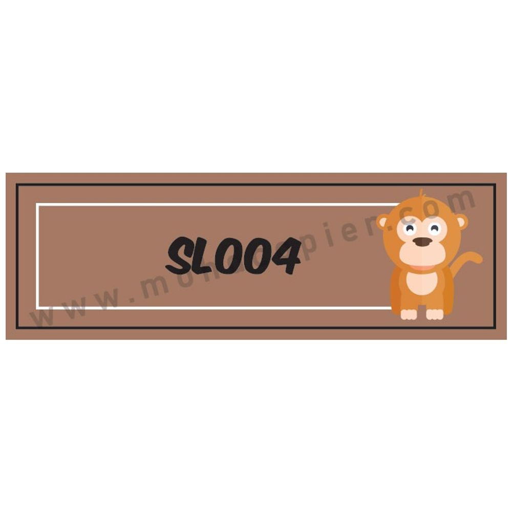 Cartoon / Color Name Sticker 7