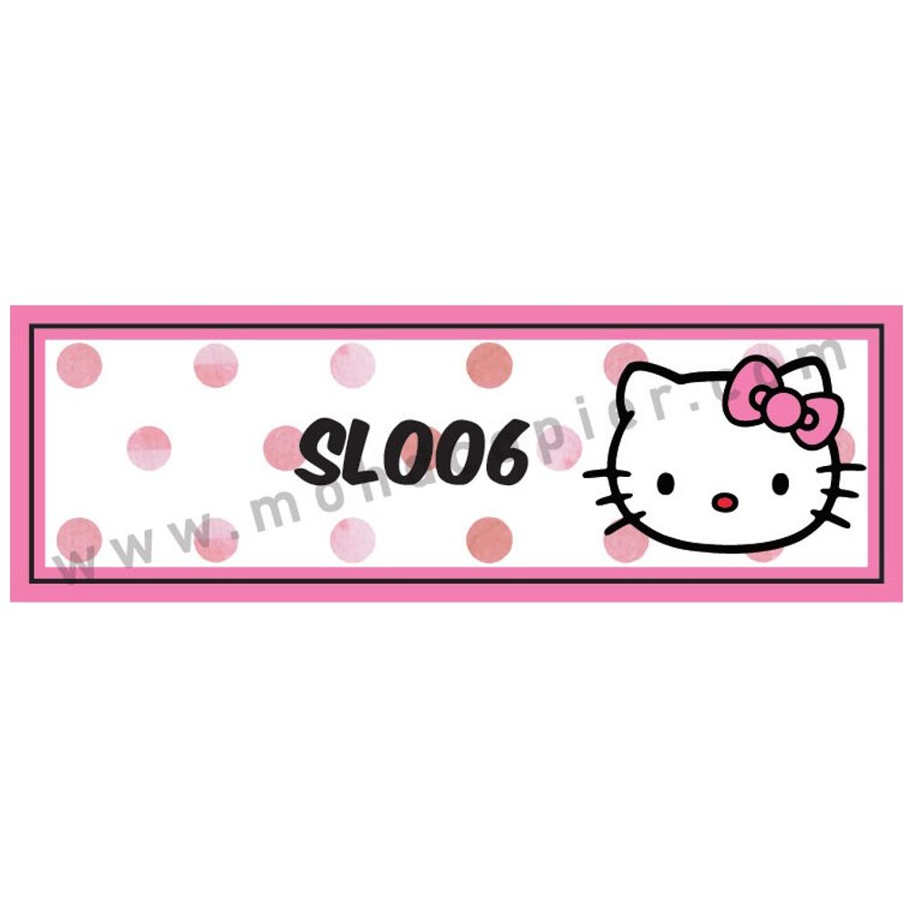 Cartoon / Color Name Sticker 9