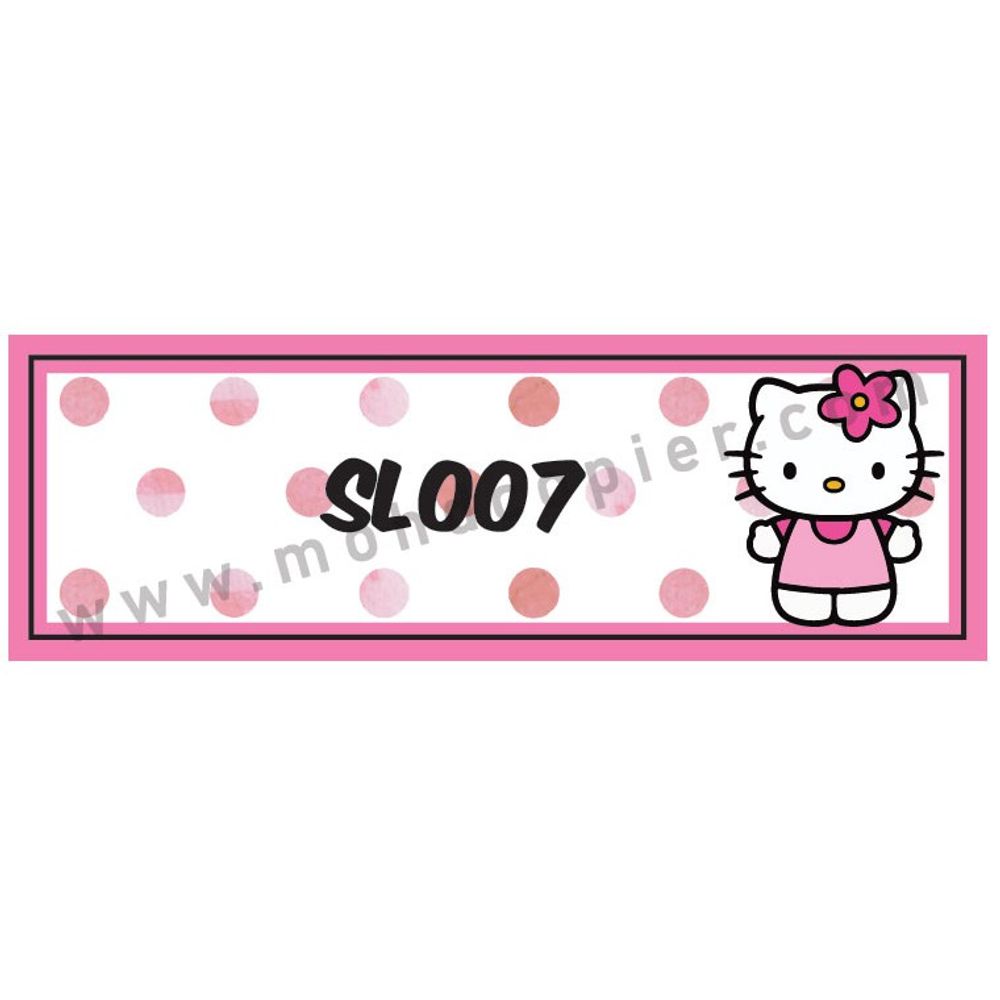 Cartoon / Color Name Sticker 10