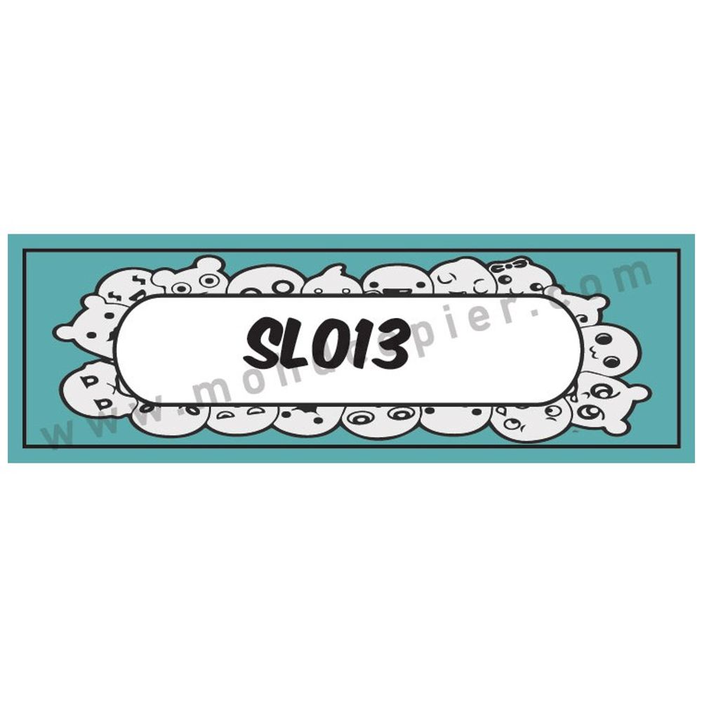 Cartoon / Color Name Sticker 16