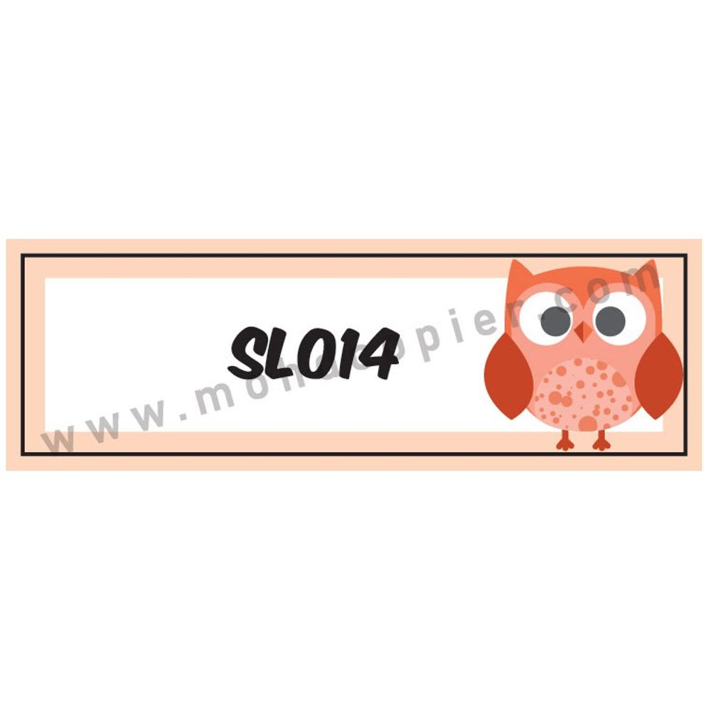 Cartoon / Color Name Sticker 17