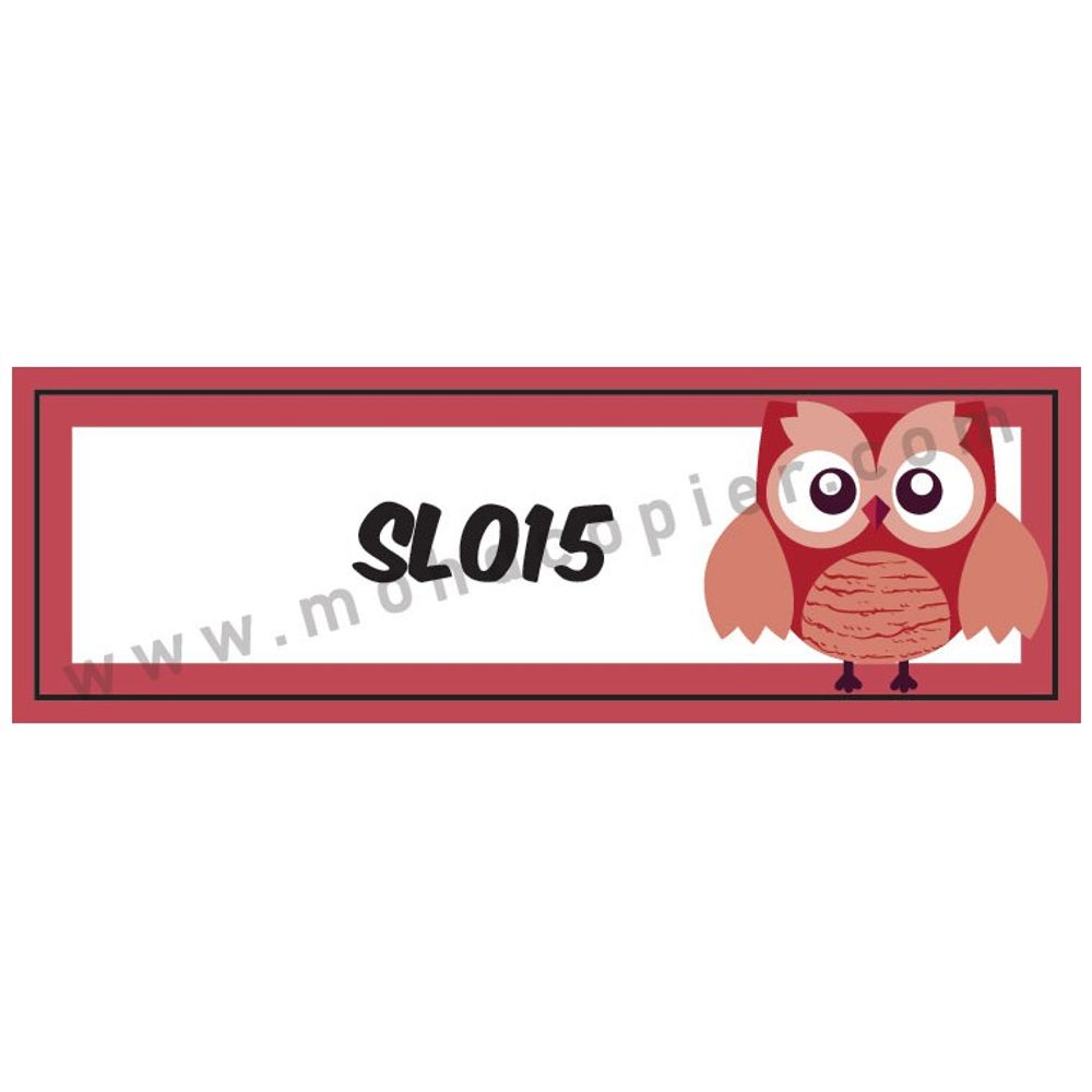 Cartoon / Color Name Sticker 18