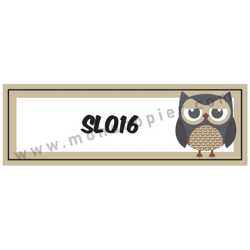 Cartoon / Color Name Sticker 19