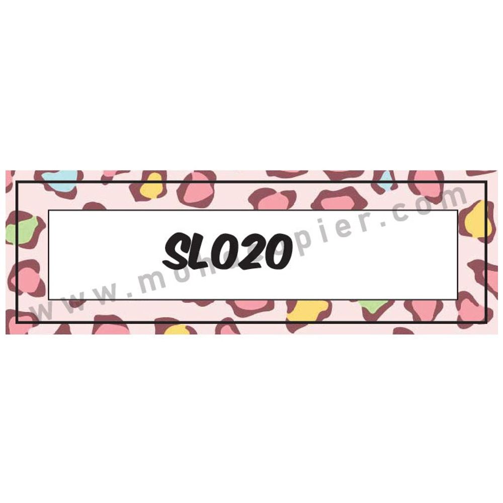 Cartoon / Color Name Sticker 23