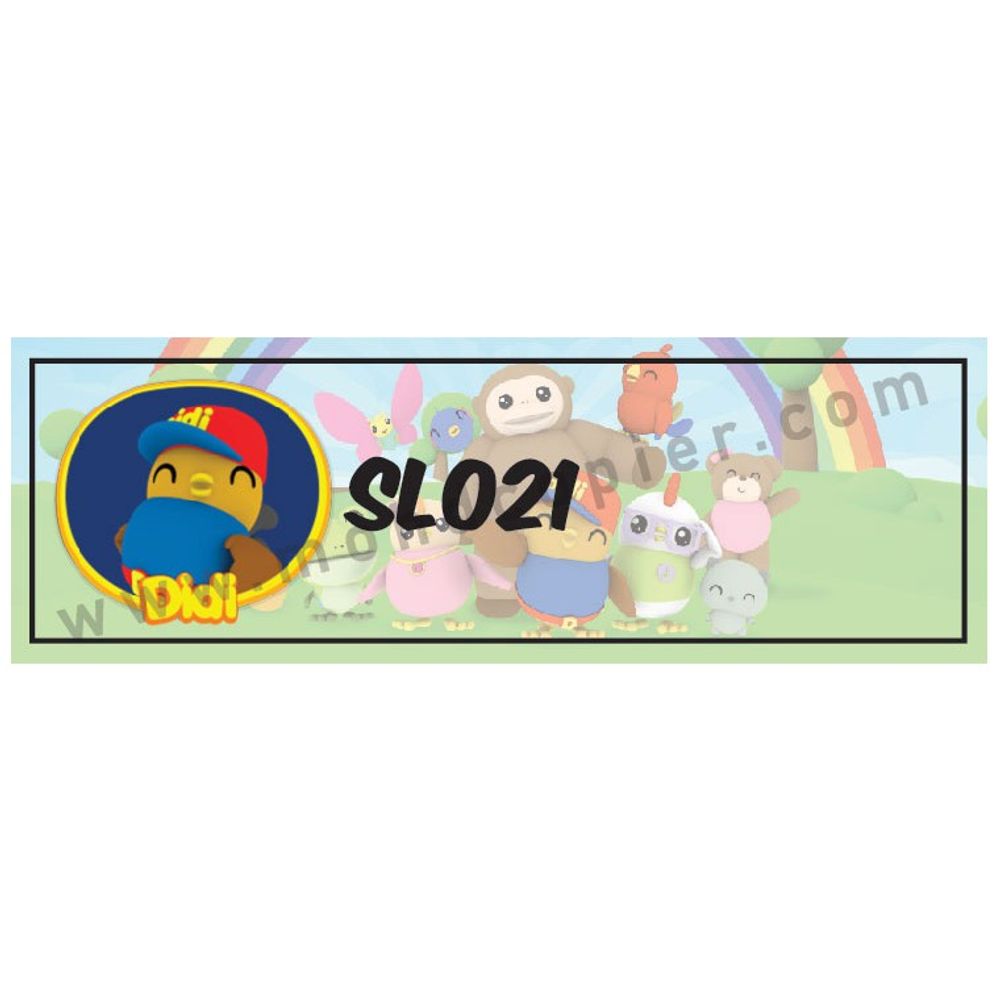 Cartoon / Color Name Sticker 24
