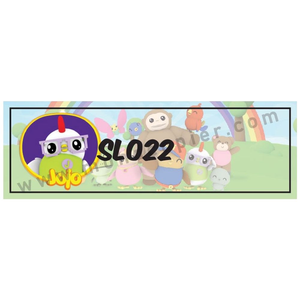 Cartoon / Color Name Sticker 25