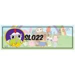 Cartoon / Color Name Sticker 25