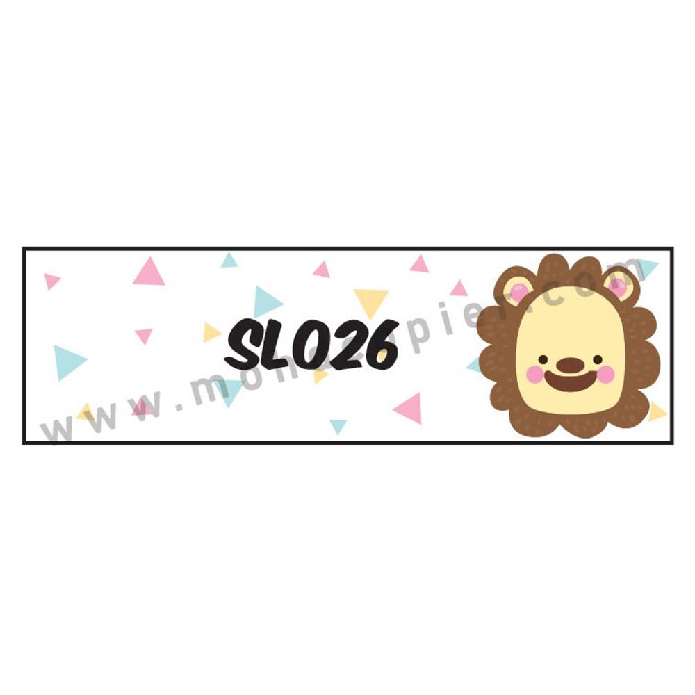 Cartoon / Color Name Sticker 29