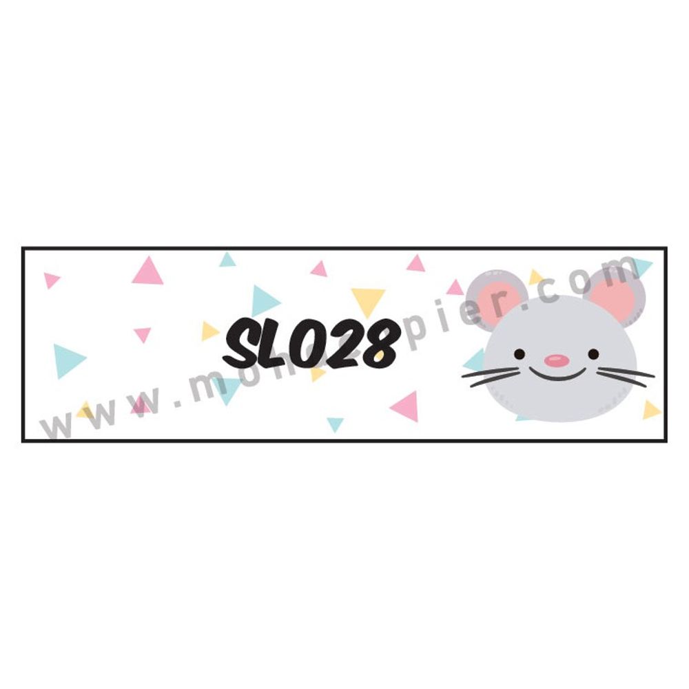 Cartoon / Color Name Sticker 31