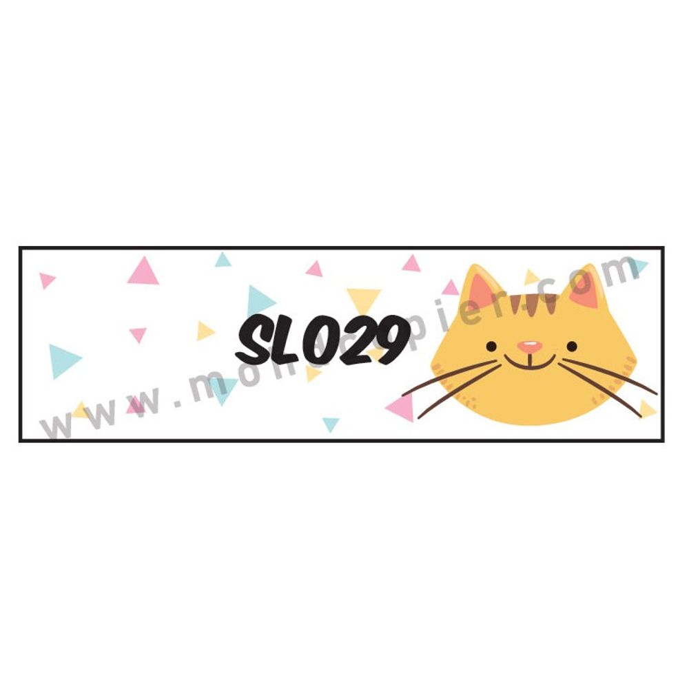 Cartoon / Color Name Sticker 32