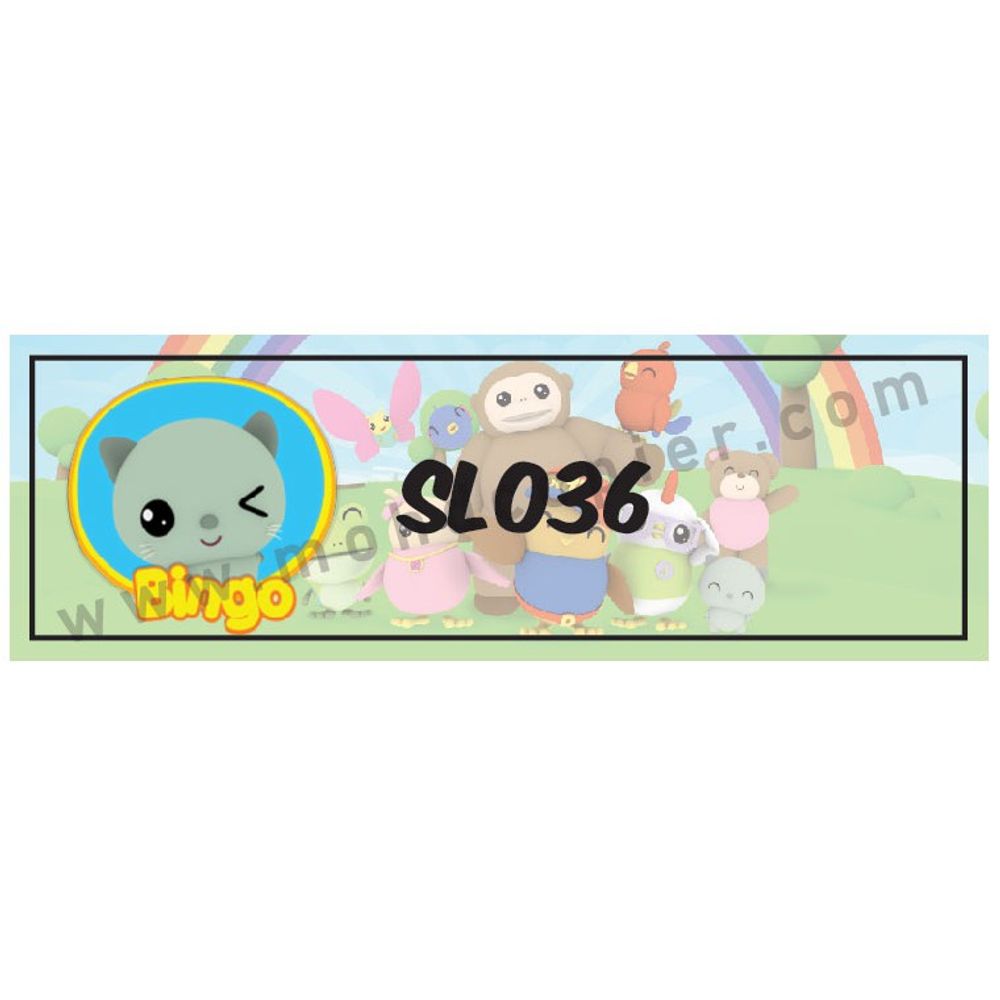 Cartoon / Color Name Sticker 39