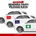 Magnetic Political Party Flag / Logo 4