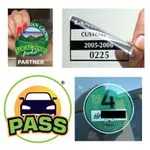 Standard Size Static Cling Window Sticker 3