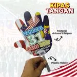 3 pcs Merdeka Malaysia Hand Fan 2