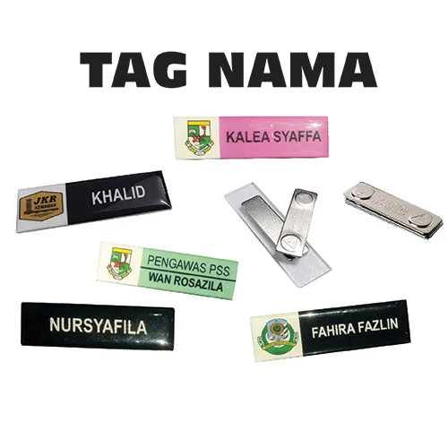Epoxy Name Tag 3