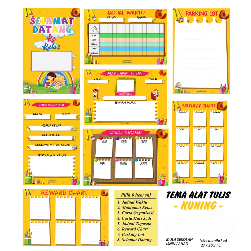 Set Keceriaan Kelas 5