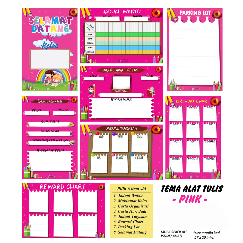 Set Keceriaan Kelas 6