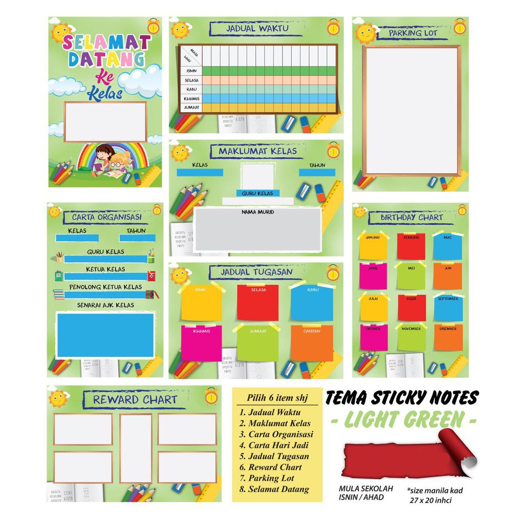 Set Keceriaan Kelas 7