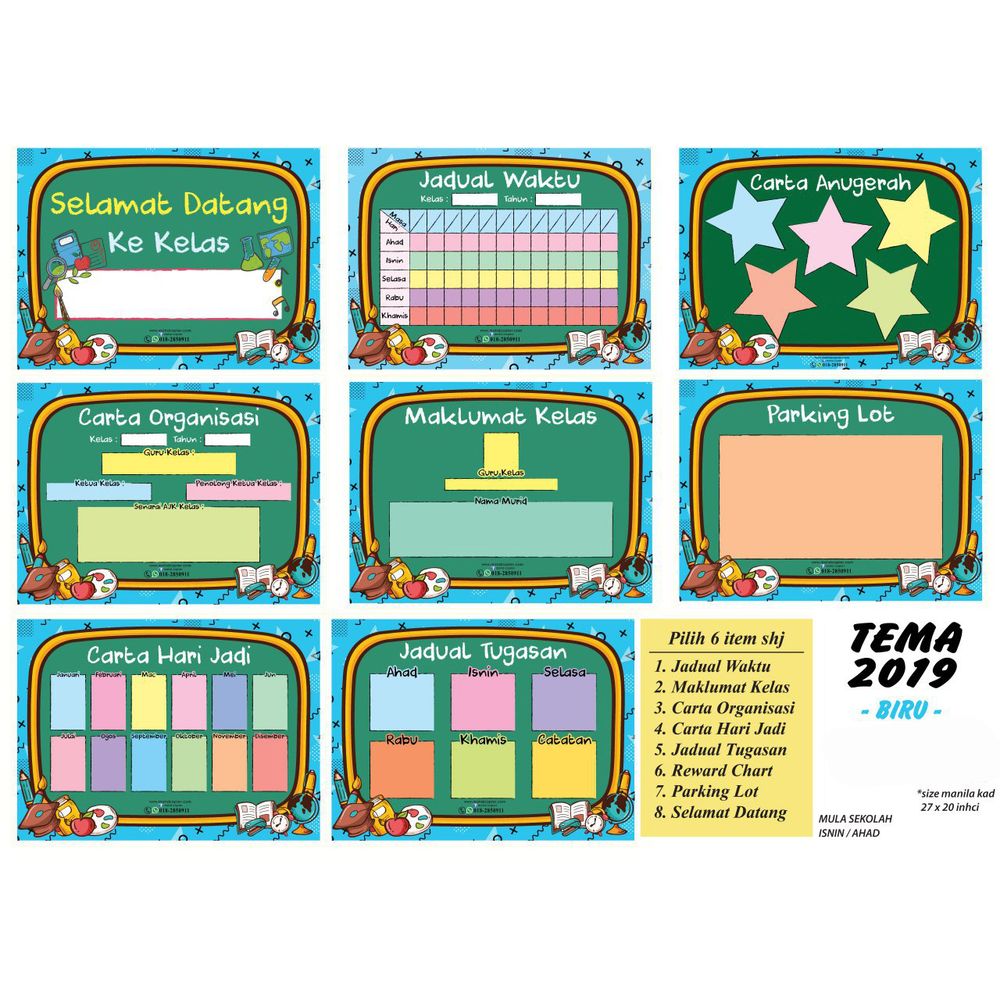 Set Keceriaan Kelas 25