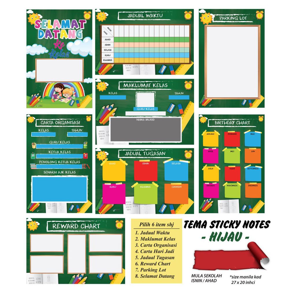 Set Keceriaan Kelas 9