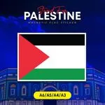 Palestine Flag Car Magnet Sticker 7