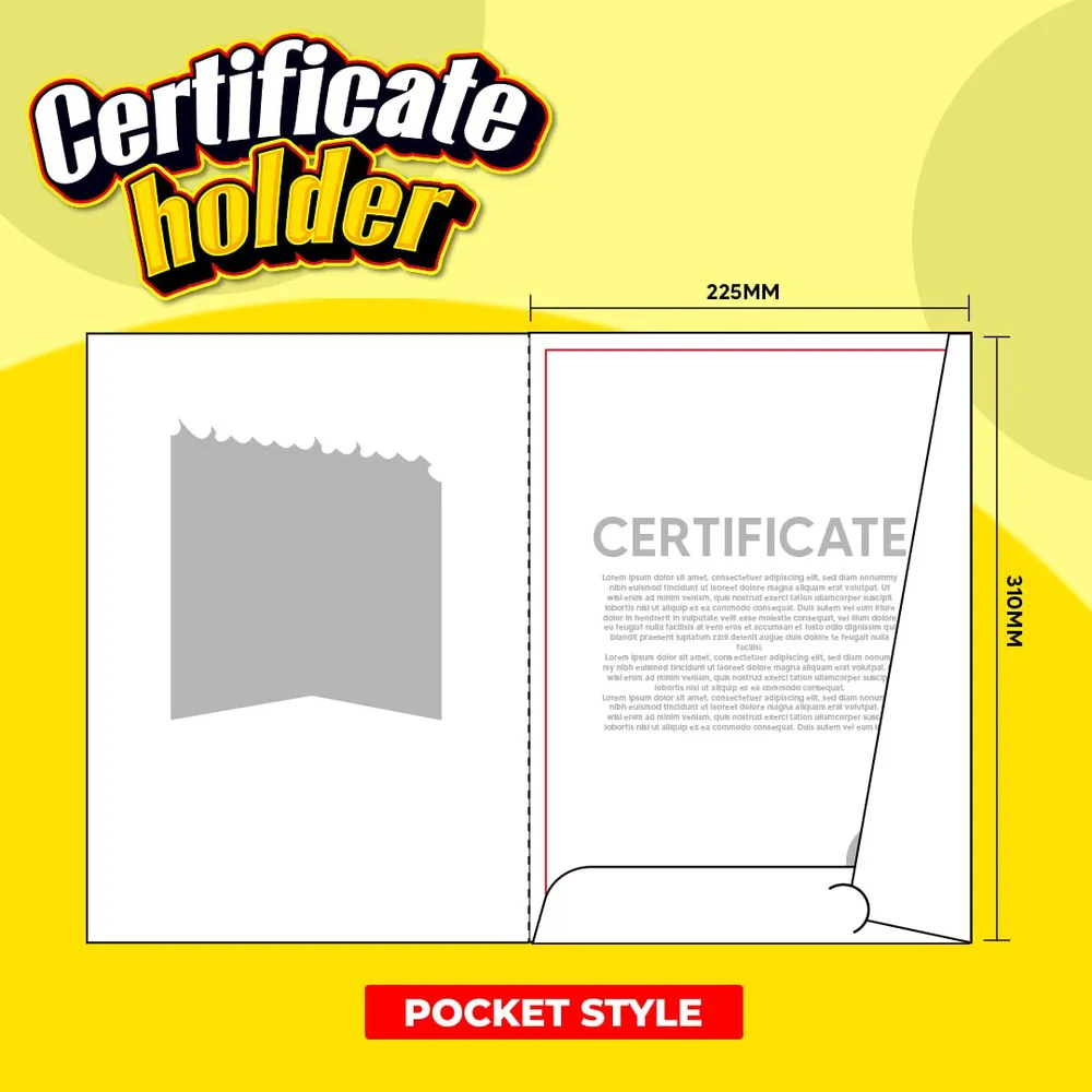 Certificate Holder A4 (Readymade) 14