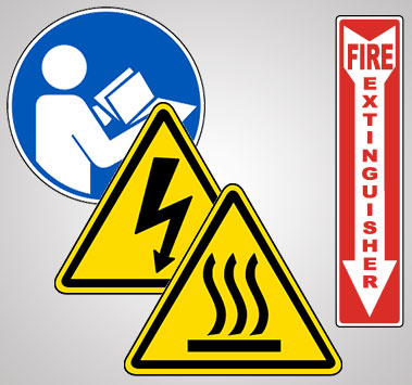 Safety Labels, Tags And Sign
