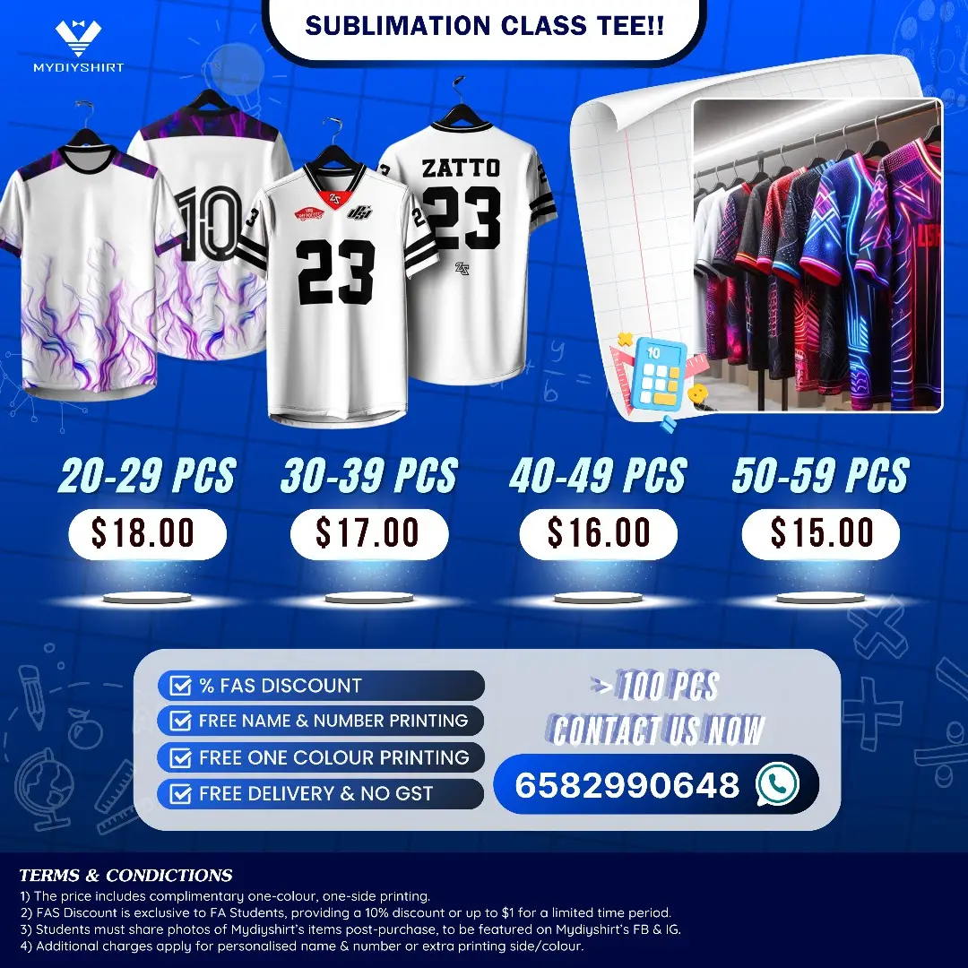 Sublimation Class T-shirt